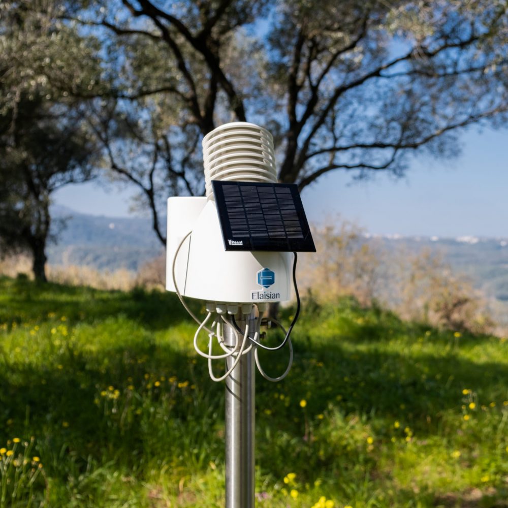 Greensistem: STAZIONE METEO CM. 30 - METALLO - INTERNI ED ESTERNI 